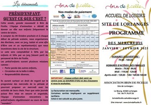 Programme Mercredis